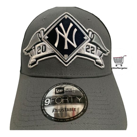New Era 9FORTY NY Yankees 2022 Post Season MLB Snapback Trucker Hat Cap New - Picture 11 of 12